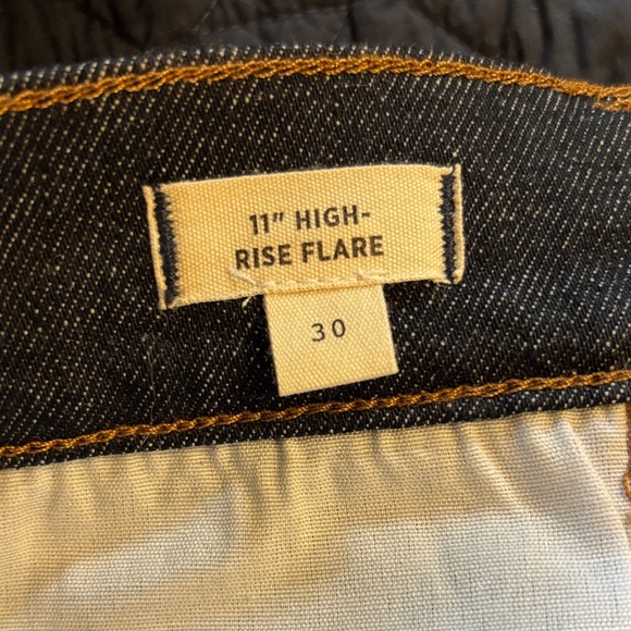 Madewell Midnight Wide Leg Jeans - Picture 6 of 6